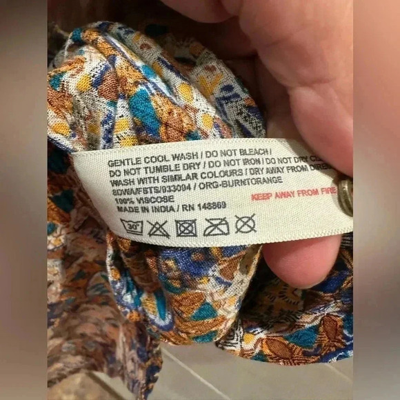 Fat Face Blouse- size 6 - Picture 4 of 6